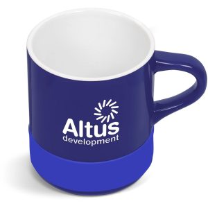 320ML BLUE CERAMIC COFFEE MUGS – BULK CUSTOM BRANDED | PROMOTIONAL MUGS SOUTH AFRICA